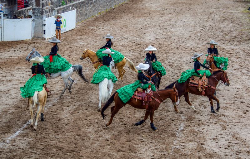 Charreada conmemorativa